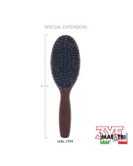 SPAZZOLA NOCE OVALE GRANDE GOMMA E NYLON EXTENSION - MAESTRI