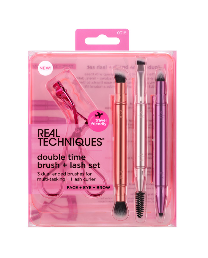 DOUBLE TIME+BRUH+LASH SET   REAL TECHNIQUE