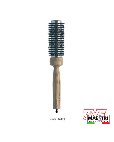 SPAZZOLA AIR POWER LEGNO SETOLA TERMICA 46MM