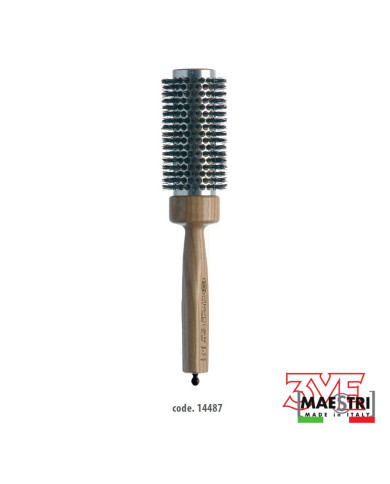 SPAZZOLA AIR POWER LEGNO SETOLA TERMICA 53MM