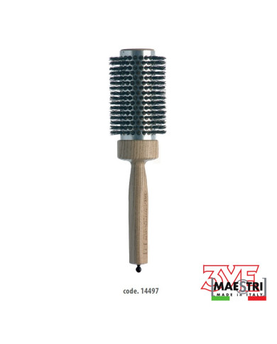 SPAZZOLA AIR POWER LEGNO SETOLA TERMICA 66MM