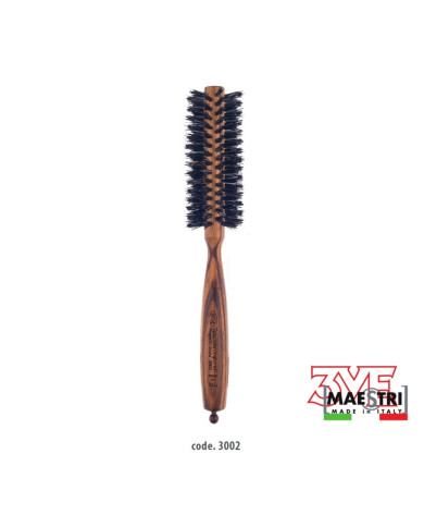 SPAZZOLA LEGNO ZEBRANO CINGH.RINF. DIAM. 36 MM