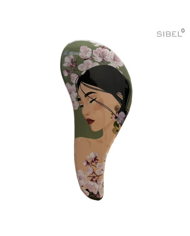 SPAZZOLA MELI-MELO ROSA JAPAN GEISHA - SIBEL