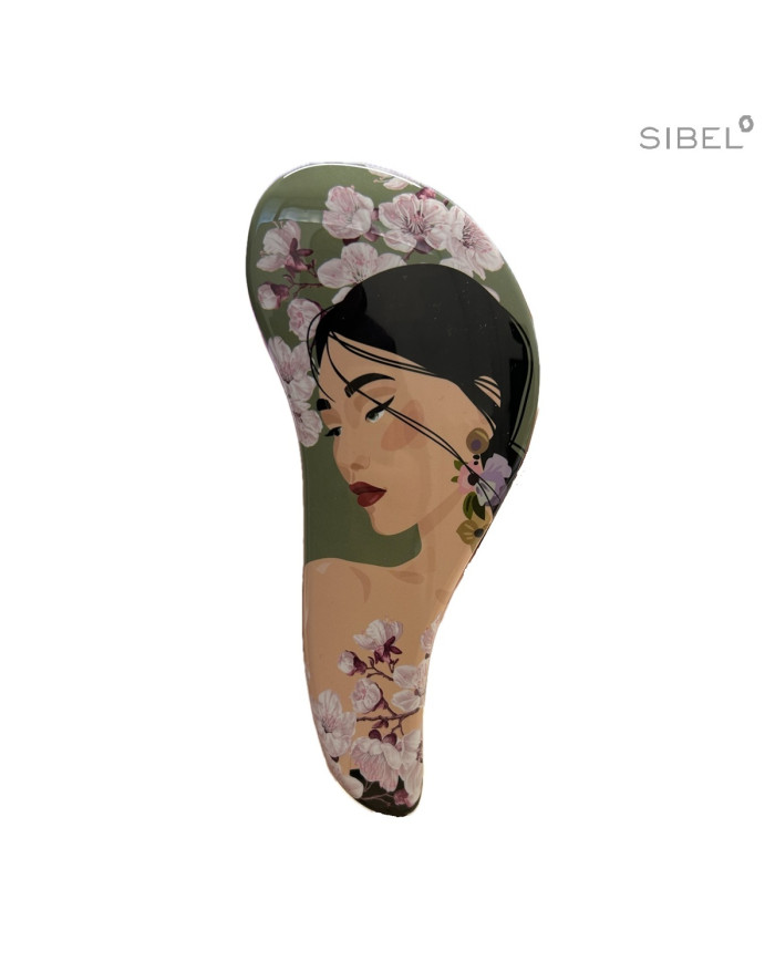 SPAZZOLA MELI-MELO ROSA JAPAN GEISHA - SIBEL