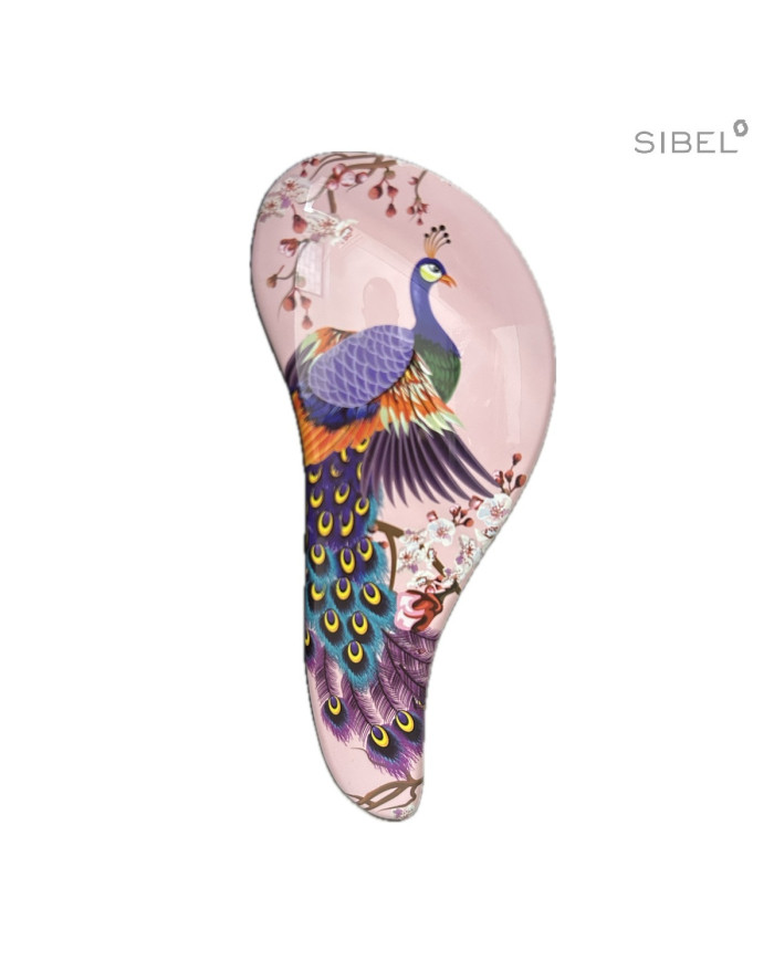 SPAZZOLA MELI-MELO ROSA JAPAN PAVONE - SIBEL