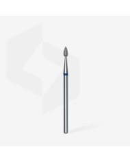 PUNTA DIAMANTATA GOCCIA, ROSSO,DIAMETRO 2.3MM