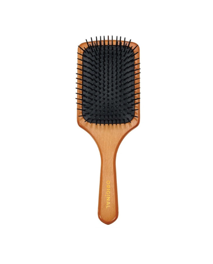 SPAZZOLA PADDLE LEGNO PNEUMATICA LARGE - SIBEL