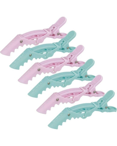 SIBEL PINZONI COCCODRILLO 11CM 6PZ COLORATI ESTIVI