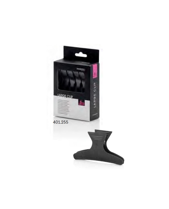 PINZONI CARBONIO CLAW HAIR CLIP 6PZ