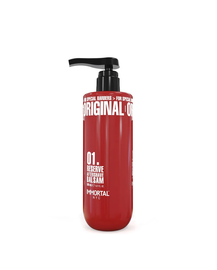 IMMORTAL RESERVE AFTERSHAVE BALSAM 01 ROSSO 500ML