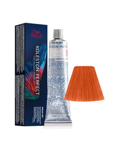 WELLA KOLESTON PERFECT ME+0/43 RAME  DORATO