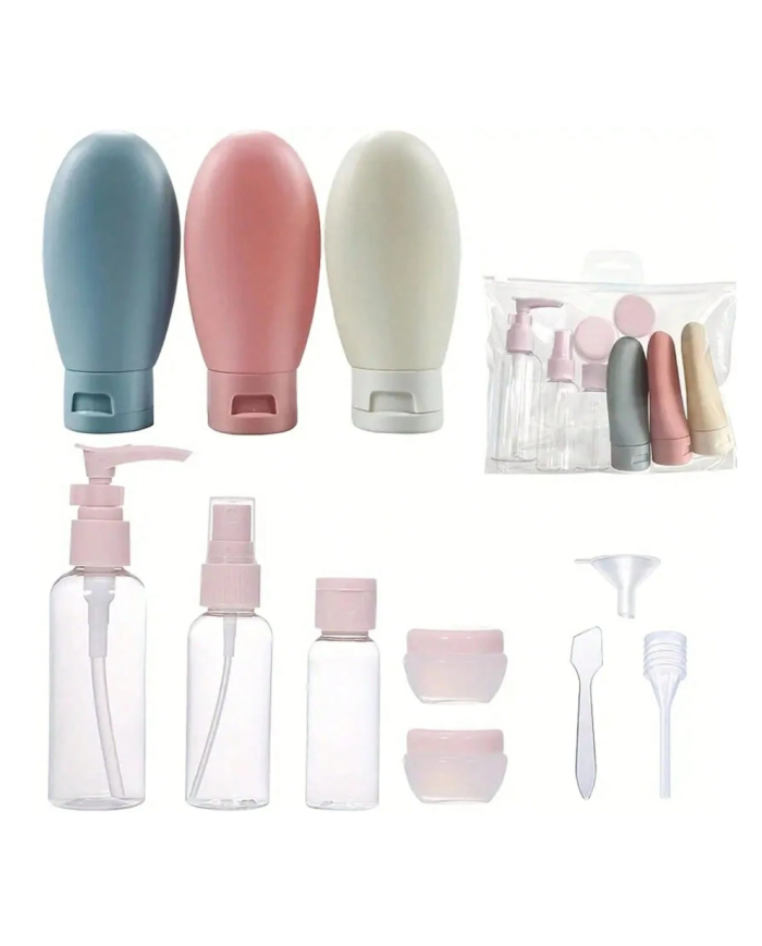 SET DA VIAGGIO CONTENITORI TRAVEL SIZE 8 PZ