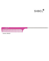 PETTINE FUXIA CODA METALLO NR. 104 ( 21 CM ) - SIBEL
