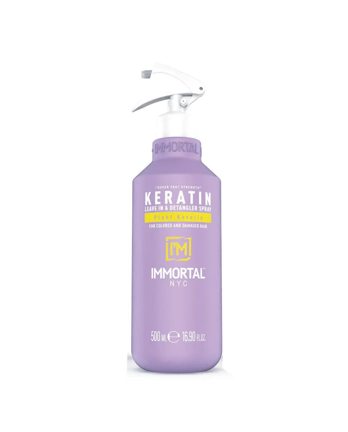 IMMORTAL KERATIN LEAVE IN & DETANGLER SPRAY 500 ML