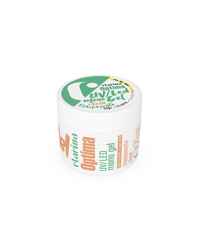 OPTIMA LED/UV MONOGEL FIBRA VETRO TRASPARENTE 14GR