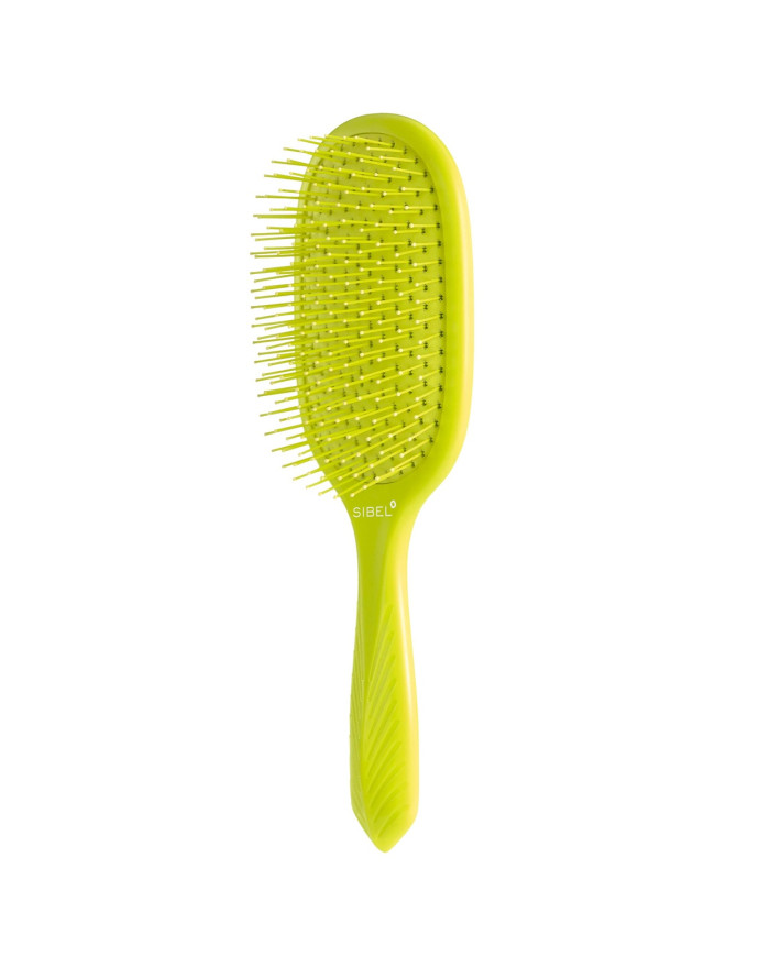 SPAZZOLA DETANGLING WET & DRY LIME - SIBEL