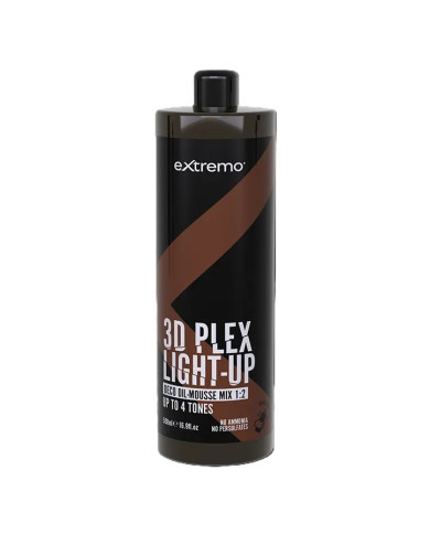 EXTREMO DECO OIL MOUSSE 3D PLEX LIGHT UP 500 ML
