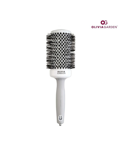OLIVIA GARDEN SPAZZOLA SHINE WHITE/GREY 55MM