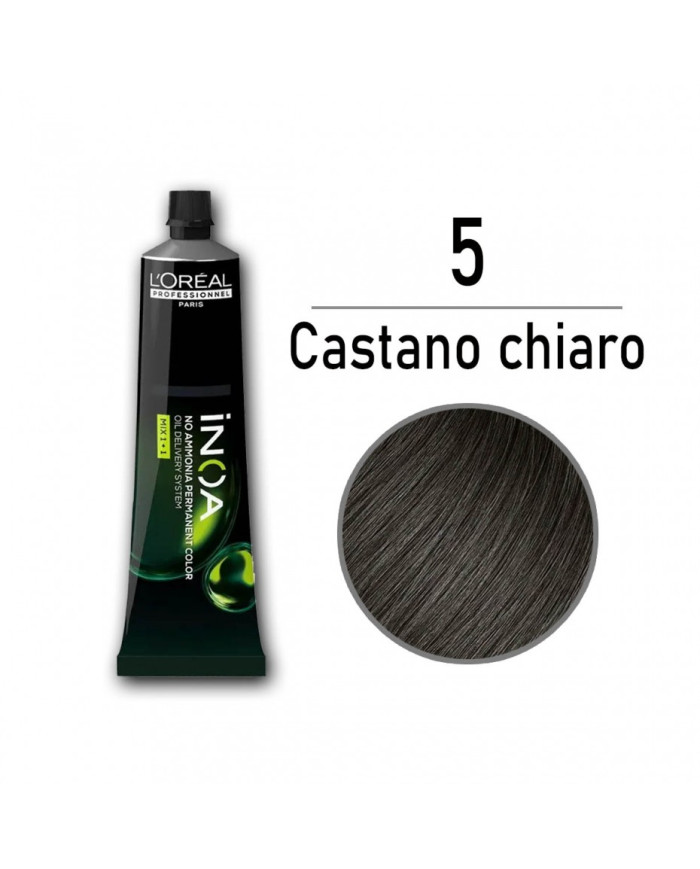 LOREAL INOA 5 CASTANO CHIARO   60 GR