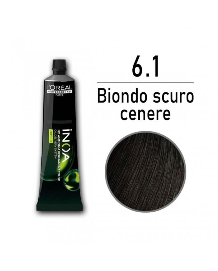 LOREAL INOA 6.1 BIONDO SCURO CENERE 60 GR
