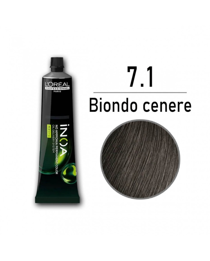 LOREAL INOA 7.1 BIONDO CENERE  60 GR