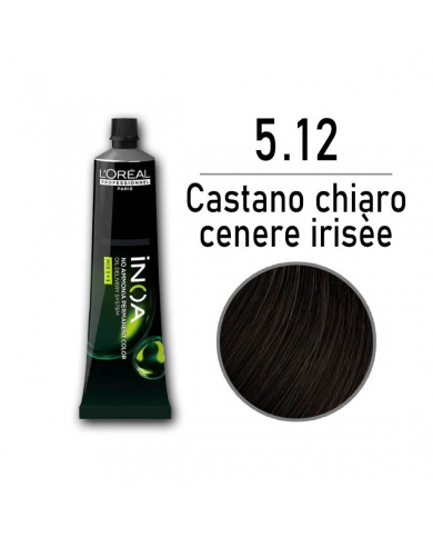LOREAL INOA 5.12 CASTANO CHIARO CENER IRISE 60ML