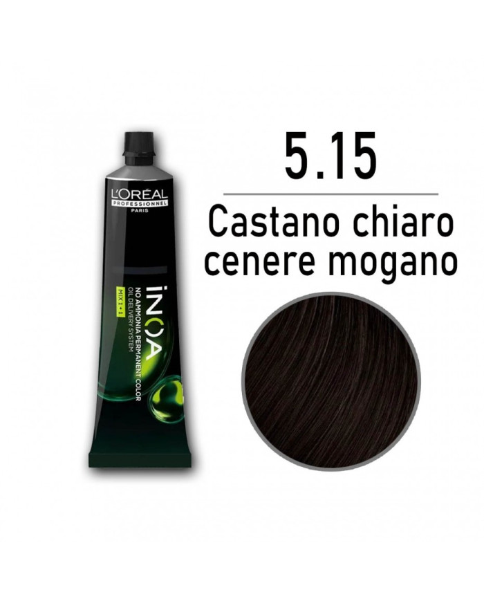 LOREAL INOA 5.15 CASTANO CHIARO CEN MOG 60 GR