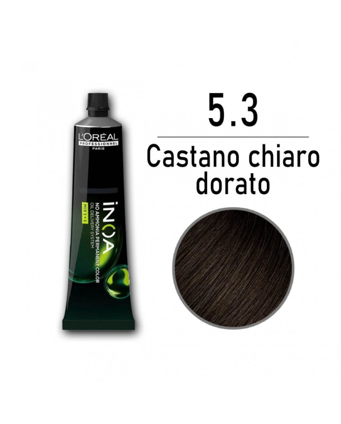 LOREAL INOA 5.3 CASTANO CHIARO DORATO 60 GR
