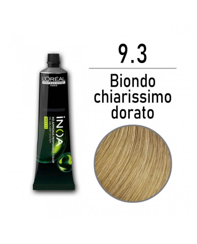 LOREAL INOA 9.3 BIONDO CHIARISSIMO DORATO  60 GR