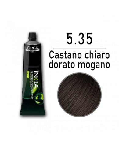 LOREAL INOA 5.35 CASTANO CHIARO DORA MOGANO 60 GR