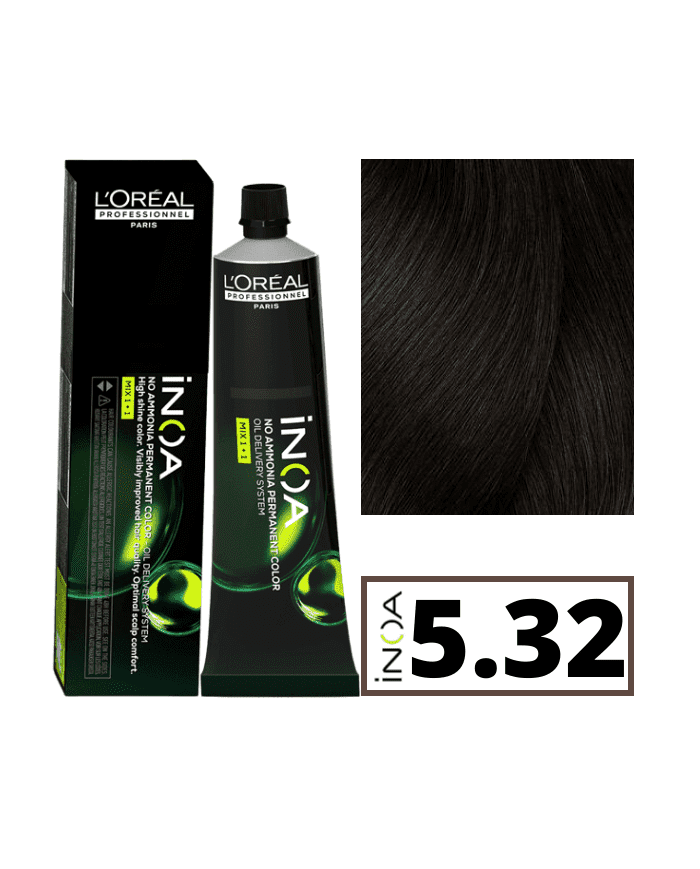 LOREAL INOA 5.32 CASTANO CHIARO DORA IRISE 60GR