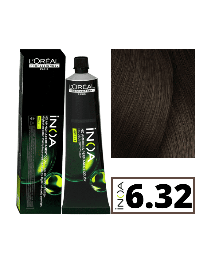 LOREAL INOA 6.32 BIONDO SCURO DORATO IRISE 60 GR