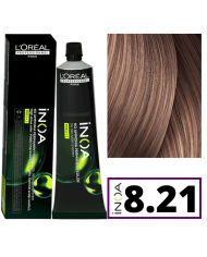 LOREAL INOA 8.21 BIONDO CHIARO IRISE CENE 60 GR
