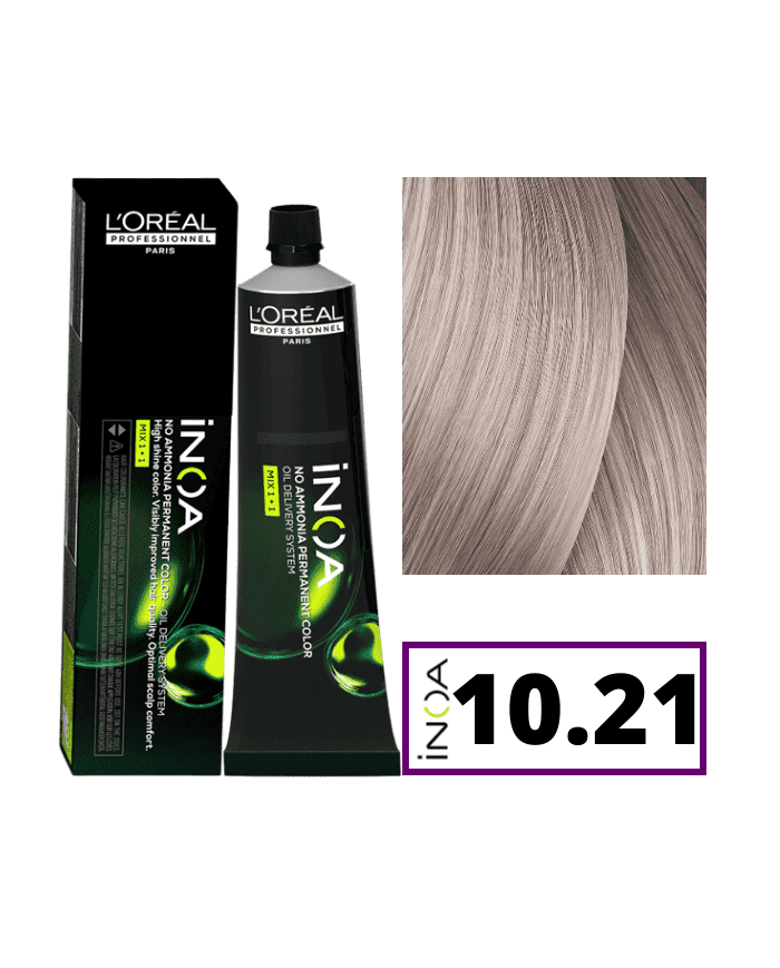 LOREAL INOA 10.21 BIONDO CHIASS PLAT IRIS CEN 60G