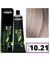 l oreal inoa 10-21 biondo chiarissimo  platino irise  cenere  60 gr