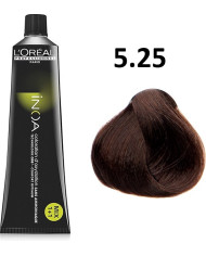 l oreal inoa 5-25 castano chiaro irise  mogano  60 gr
