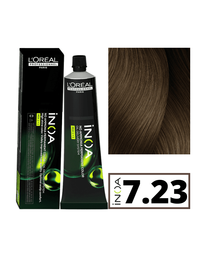 LOREAL INOA 7.23 BIONDO IRISE DORATO  60 GR