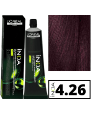 LOREAL INOA 4.26 CASTANO IRISE ROSSO  60 GR