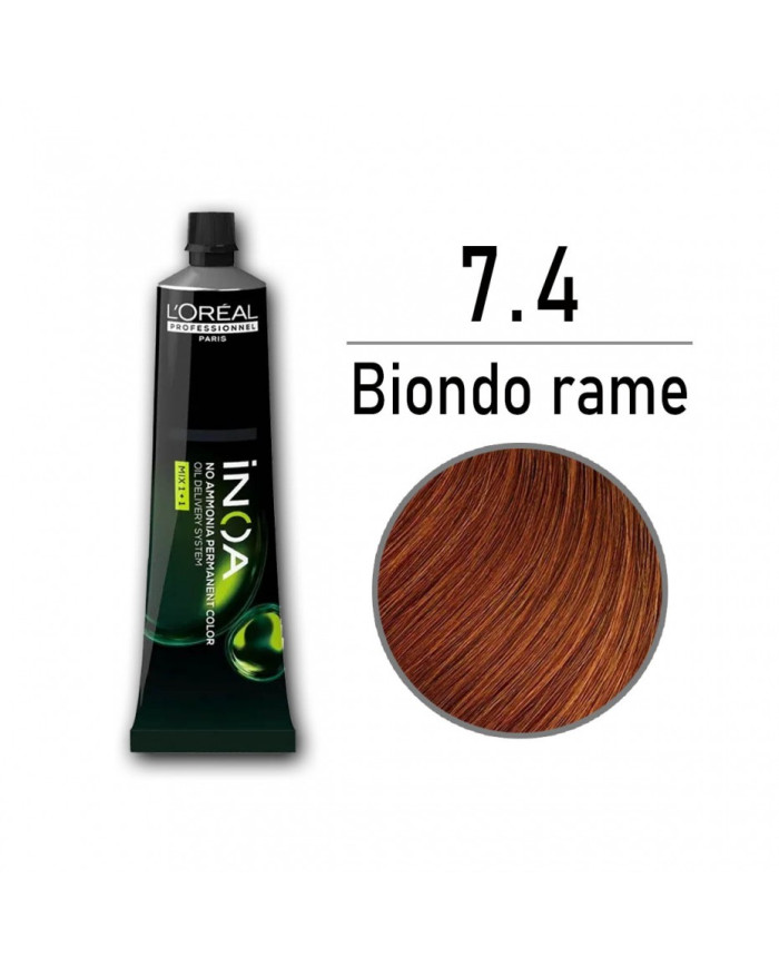 LOREAL INOA 7.4 BIONDO RAME  60 GR