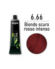 l oreal inoa 6-66 biondo scuro rosso profondo  60 gr