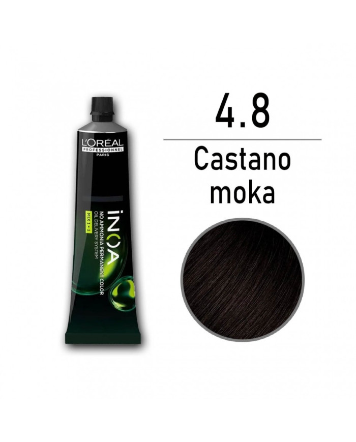 LOREAL INOA 4.8 CASTANO  MOKA 60 GR