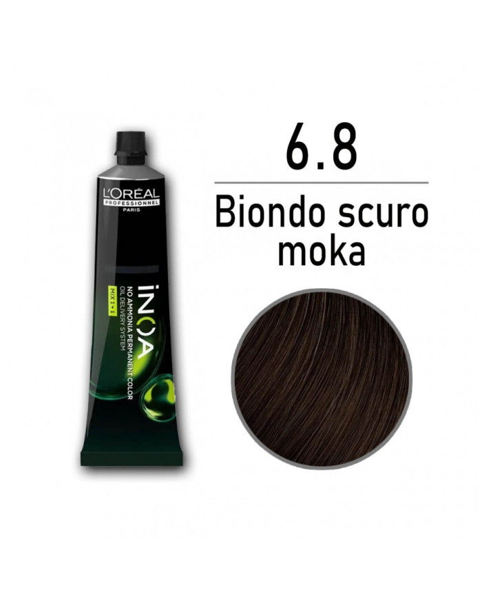 LOREAL INOA 6.8 BIONDO SCURO MOKA    60 GR