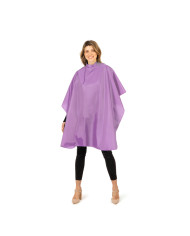 MANTELLA TAGLIO EASY CAPE 100% POLYESTERE  125 X 145 CM  LILLA - LABOR