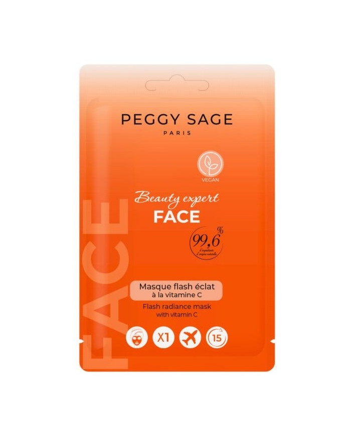 PEGGY SAGE MASCHERA FLASH MONO VISO VITAMINA C