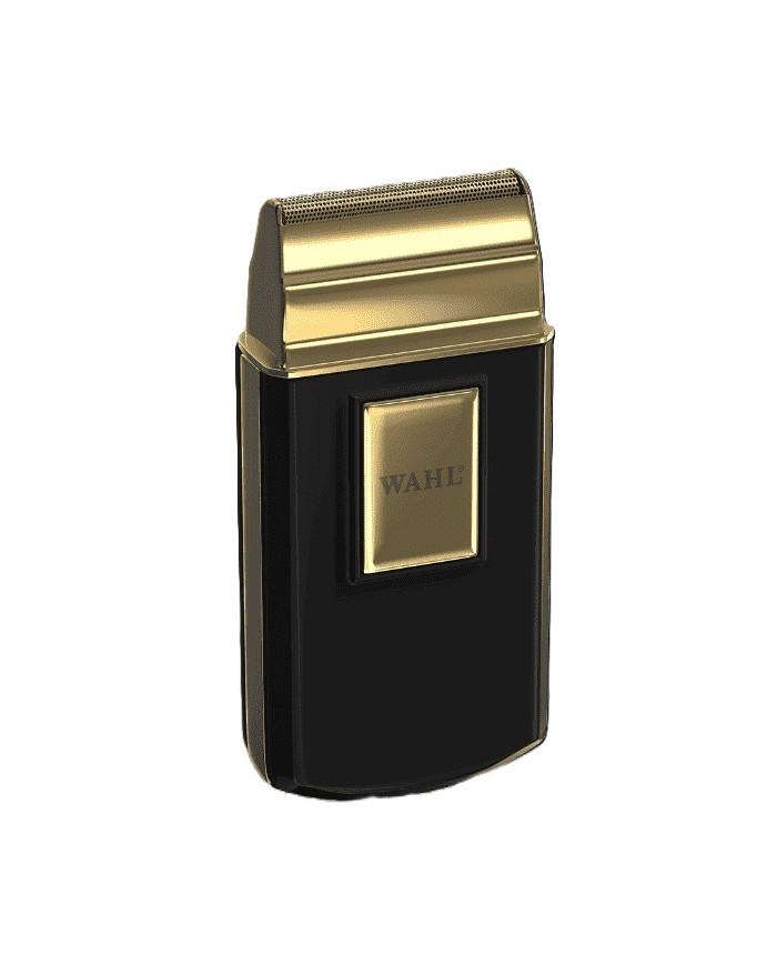 WAHL TRAVEL SHAVER GOLD PORTABLE SHAVING KIT