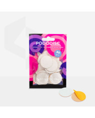 50 pezzi di dischi ricarica con base morbido per PODODISC misura L - Grana 100 STALEKS