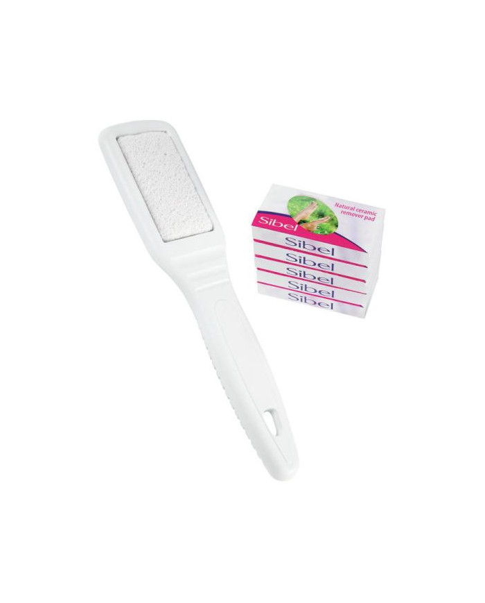 SIBEL RASPA NAURAL CERAMIC FOOT FILE PADS