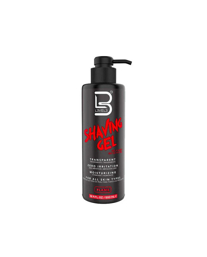 L3VEL3 SHAVING GEL FLAME 500 ML