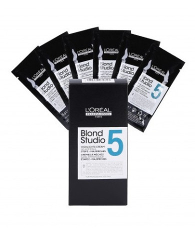 BLOND STUDIO 5 HIGHLIGHTS CREAM NO AMMONIA 6X25G