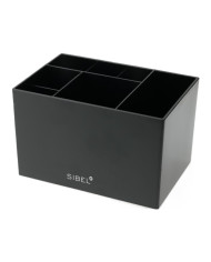 PRATCTIQ PORTAFORBICI DA TAVOLO NERO - SIBEL